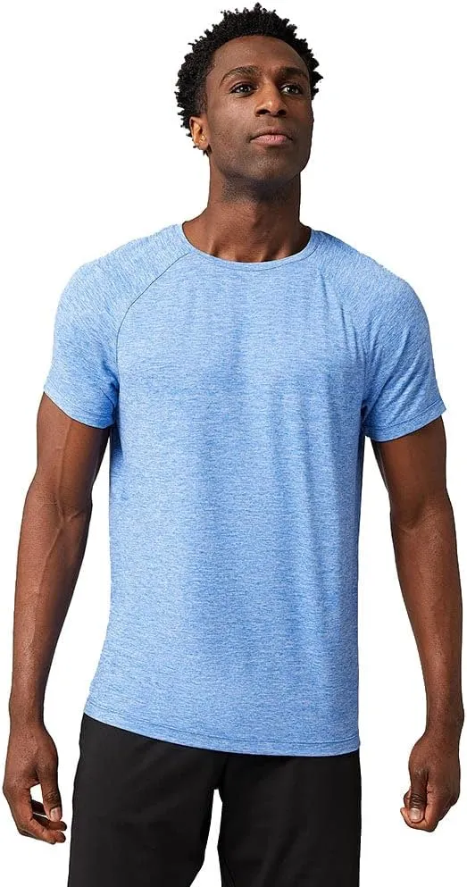 32 Degrees Cool Mens Active T-Shirt | Raglan Short Sleeve | Quick Dry | Anti-Odor