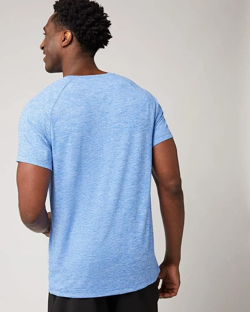 32 Degrees Cool Mens Active T-Shirt | Raglan Short Sleeve | Quick Dry | Anti-Odor