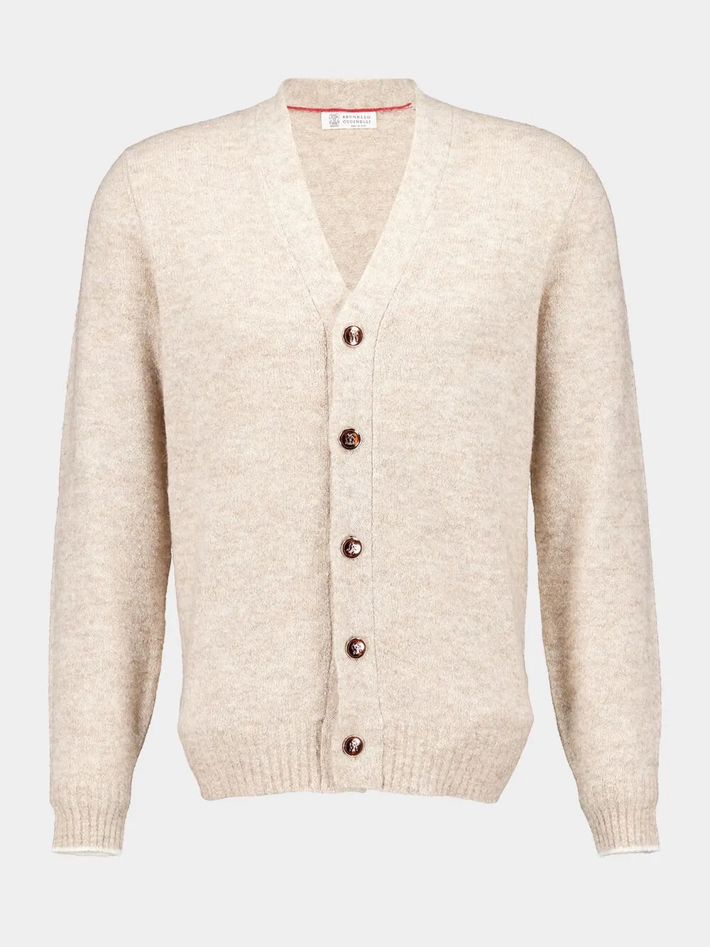 Alpaca, Cotton and Wool Cardigan