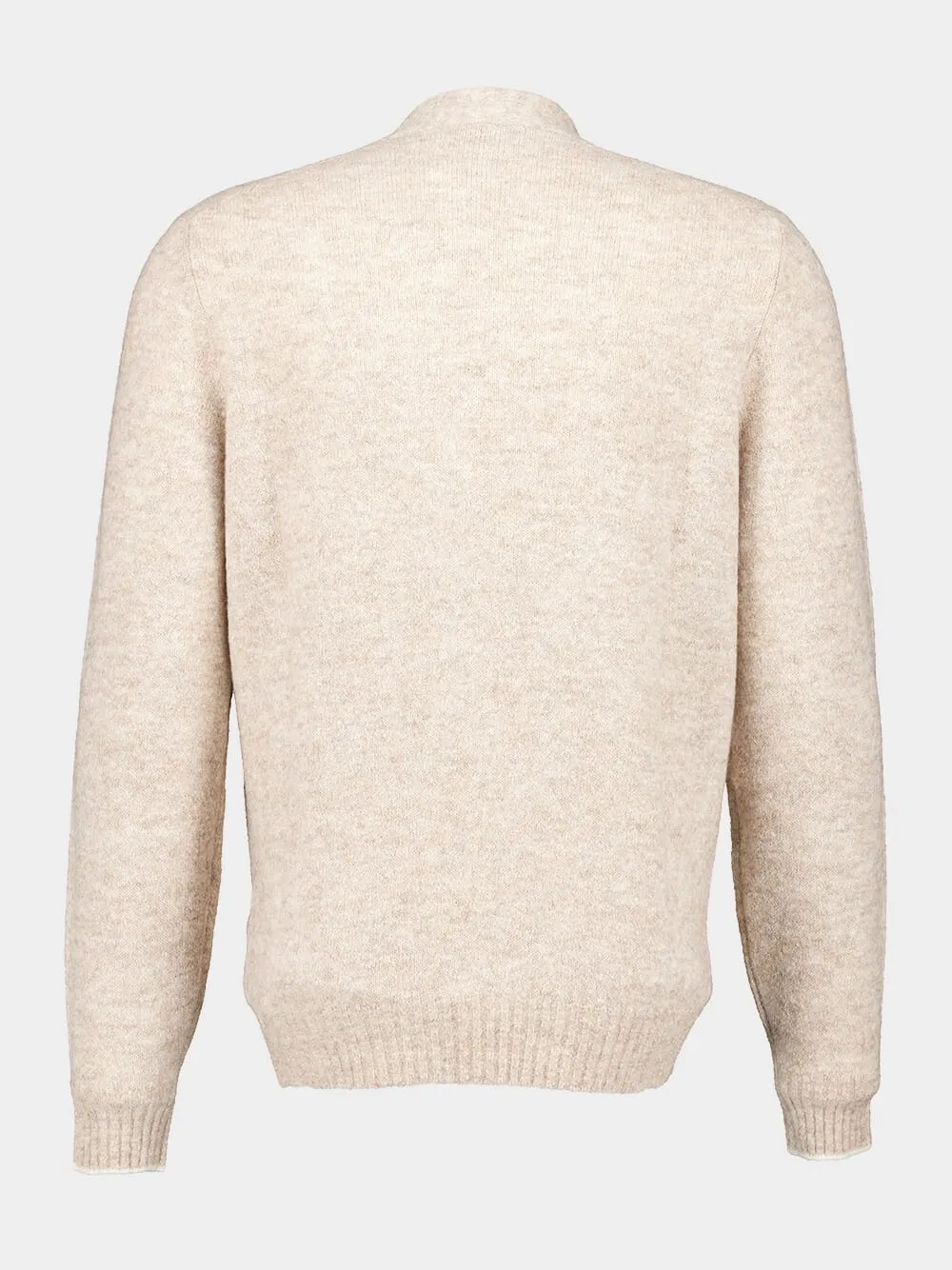 Alpaca, Cotton and Wool Cardigan