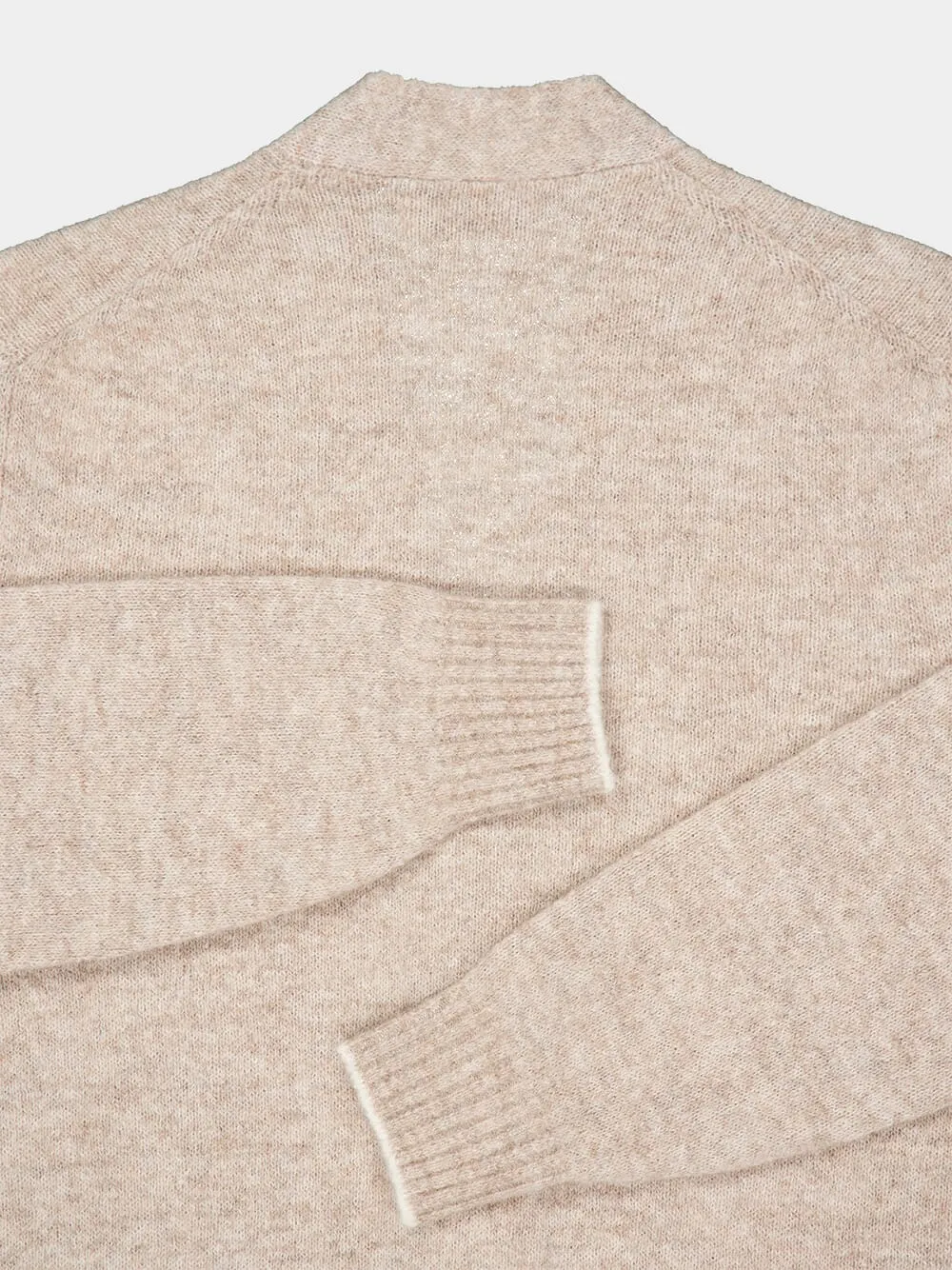 Alpaca, Cotton and Wool Cardigan