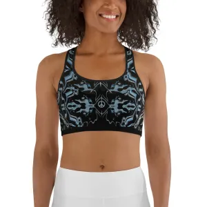 Arabic Illusion Yoga Sports bra