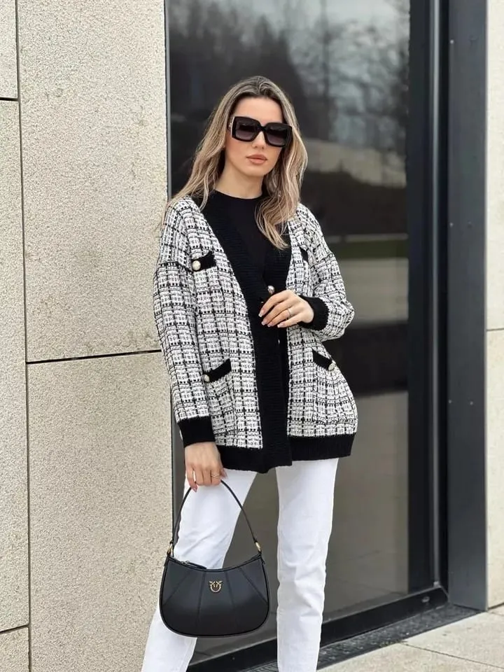 Berlin Tweed Cardigan