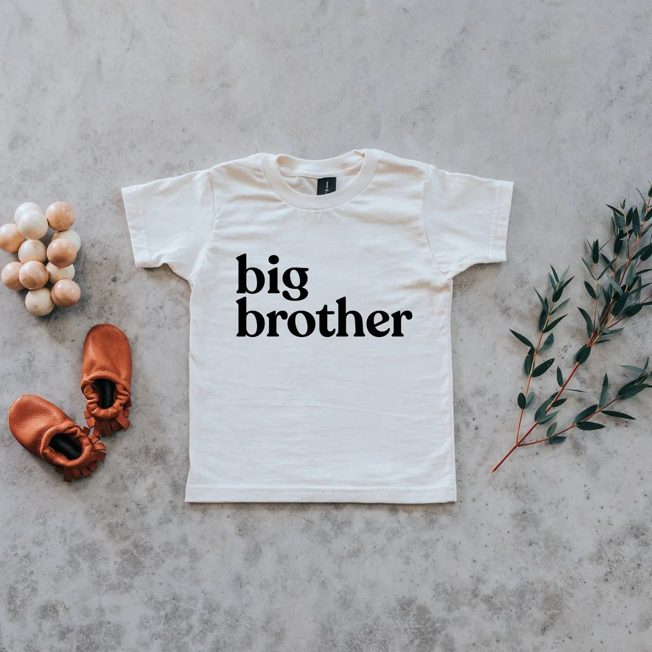 Big Brother Tee - Cream