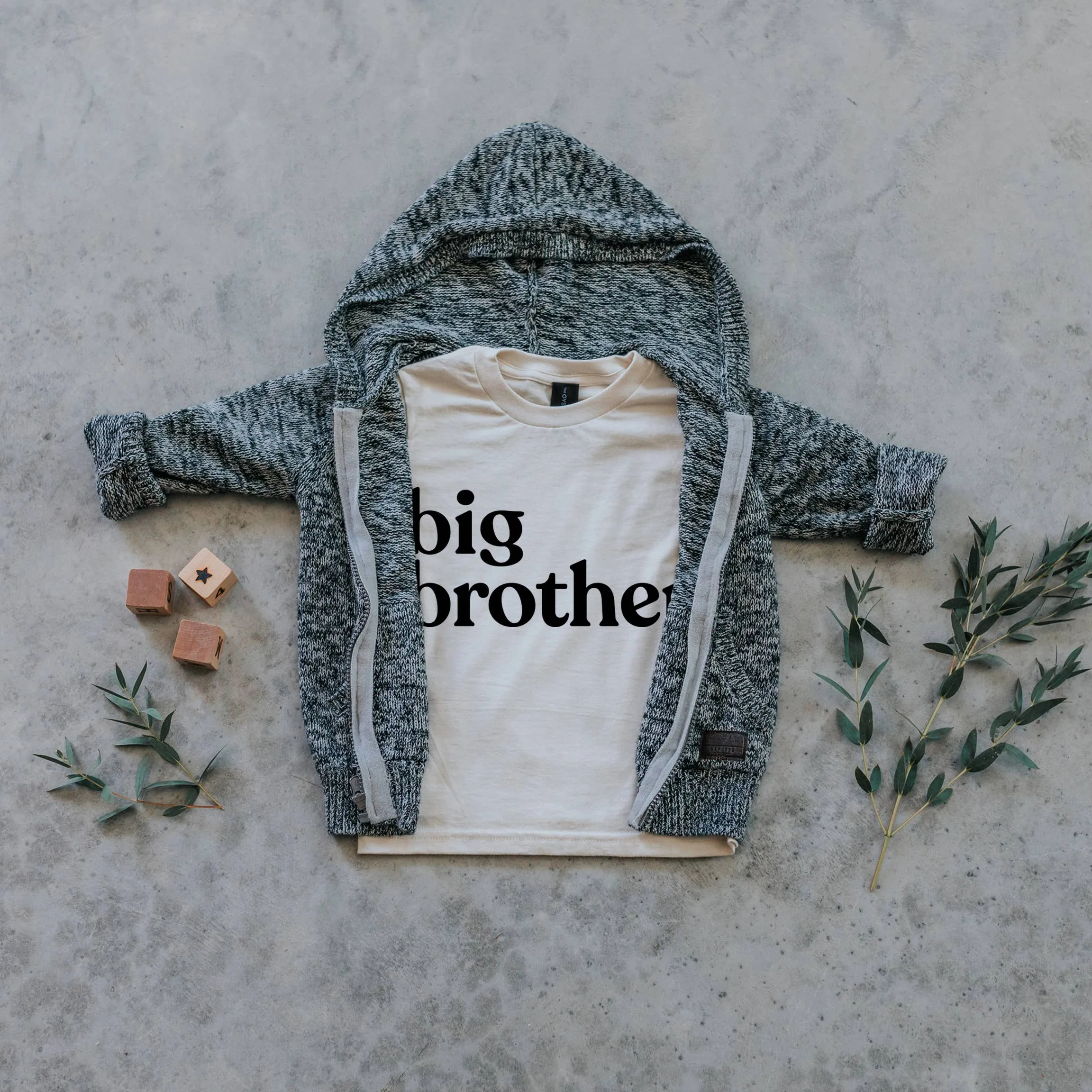 Big Brother Tee - Cream
