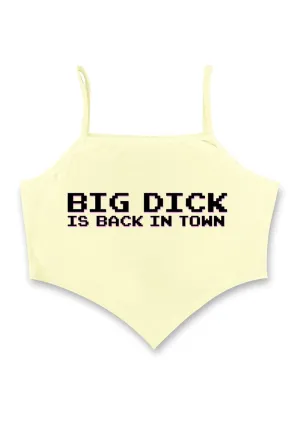 Big Is Back In Town Bandana Crop Tank