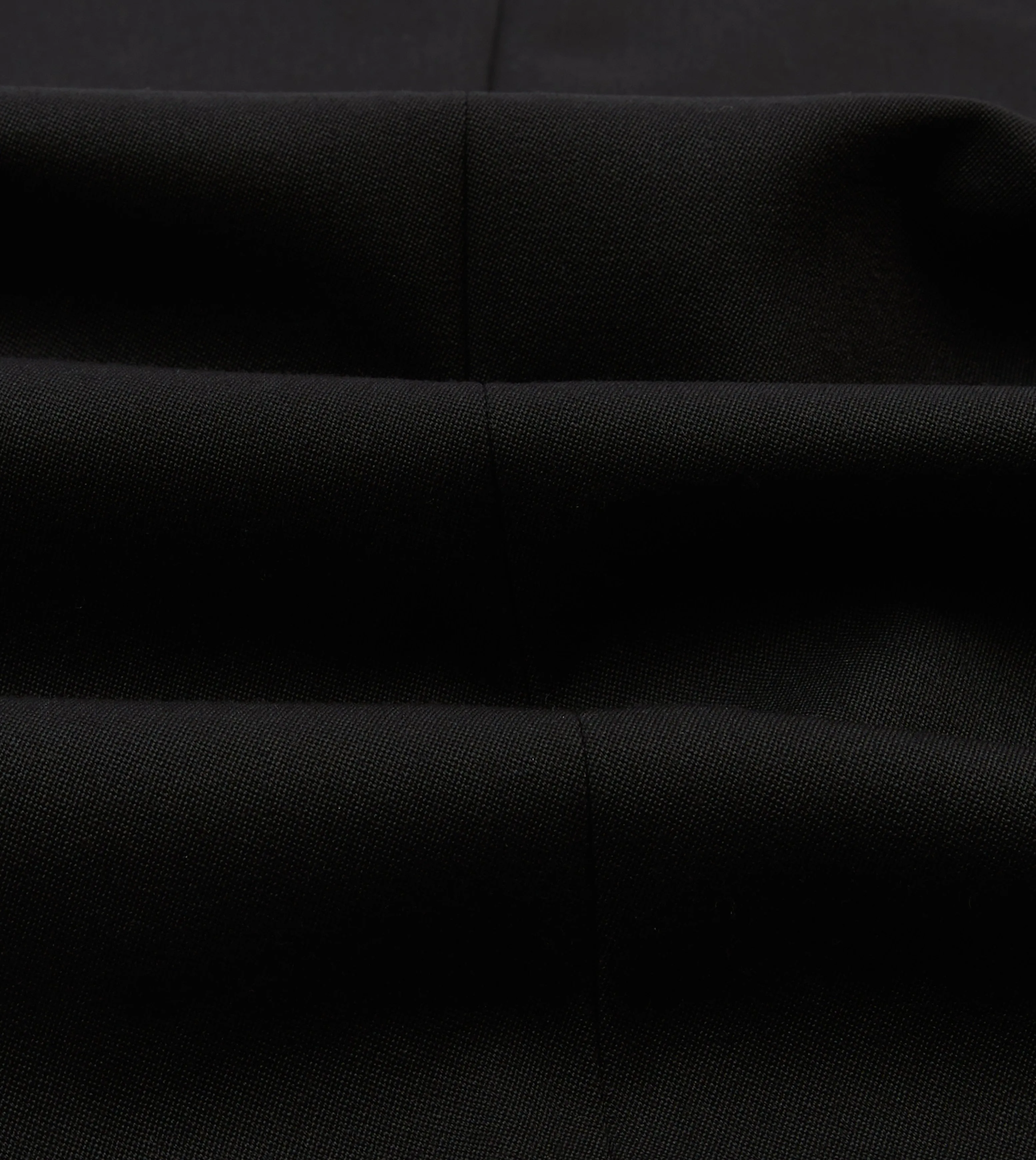 Black Barathea Wool Dinner Jacket