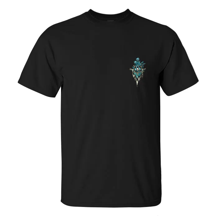 Black Flag Printed Men's T-shirt
