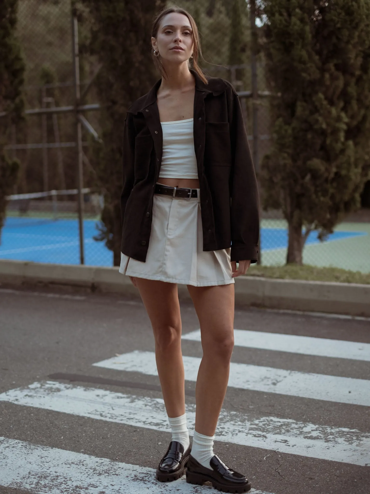 BLACK OVERSHIRT