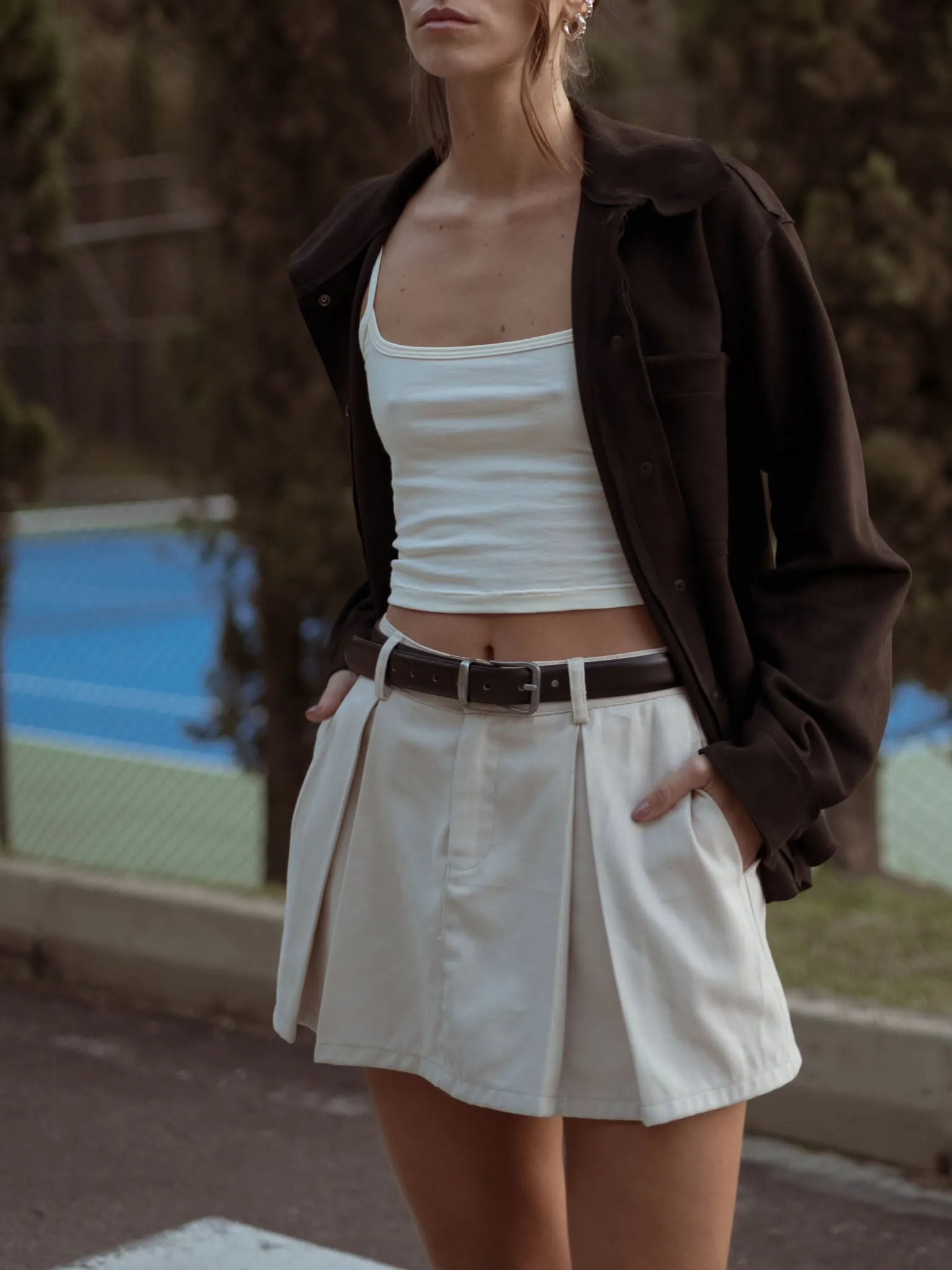 BLACK OVERSHIRT