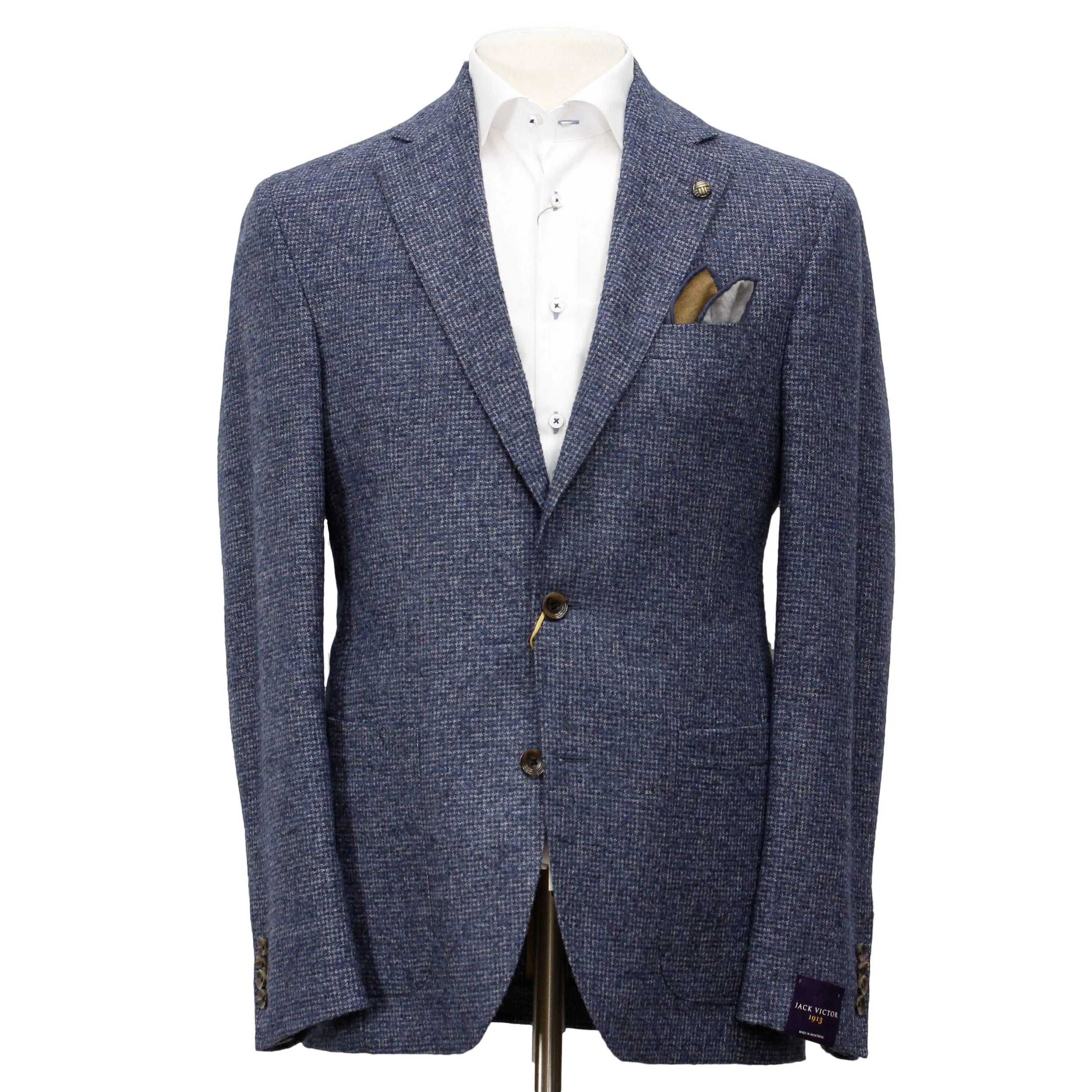 Blue Alpaca Unconstructed Madison Contemporary Fit Sport Jacket - Jack Victor