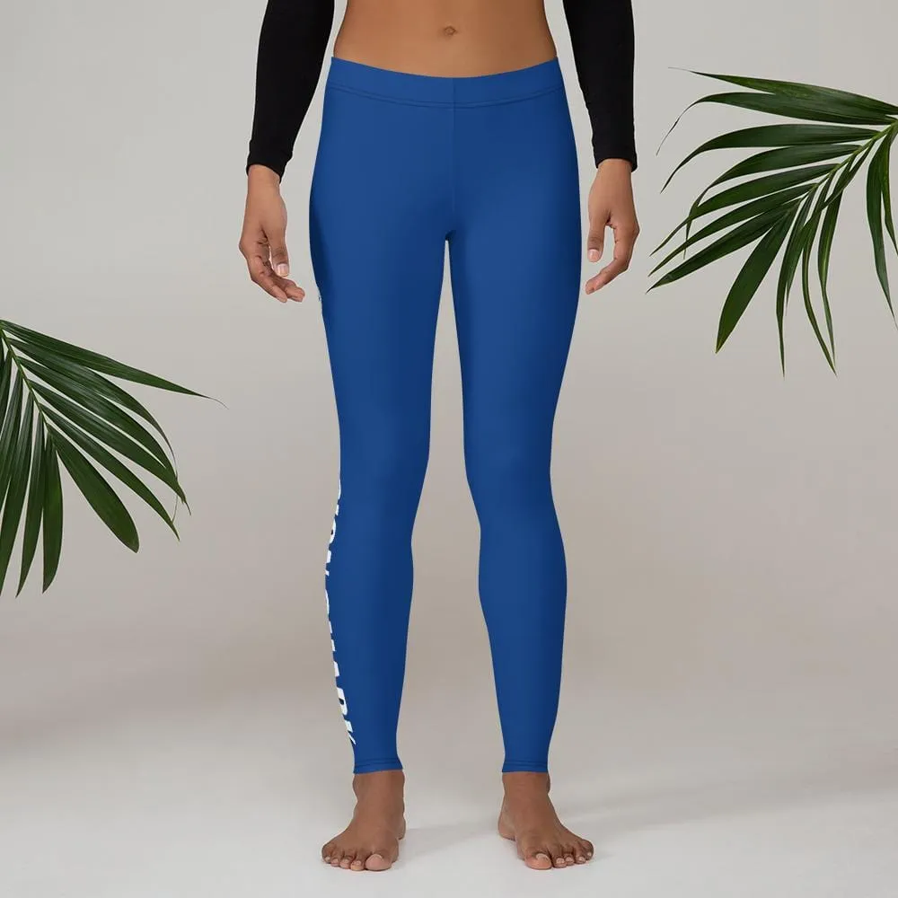 Blue SS Premium Standard ~ Full Guard Leggings