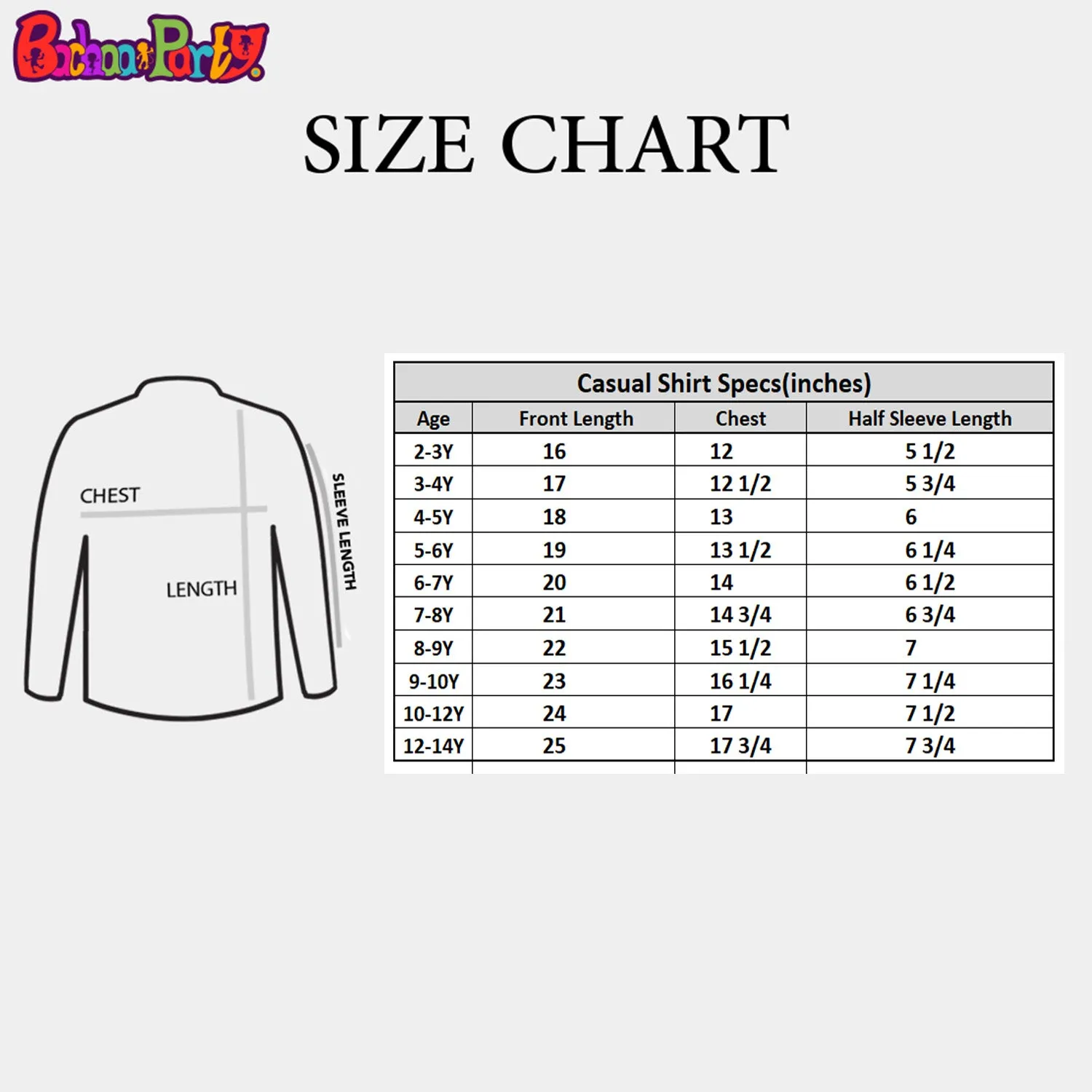 Boys Cotton Viscose Casual Shirt (Summer Days)-ORANGE