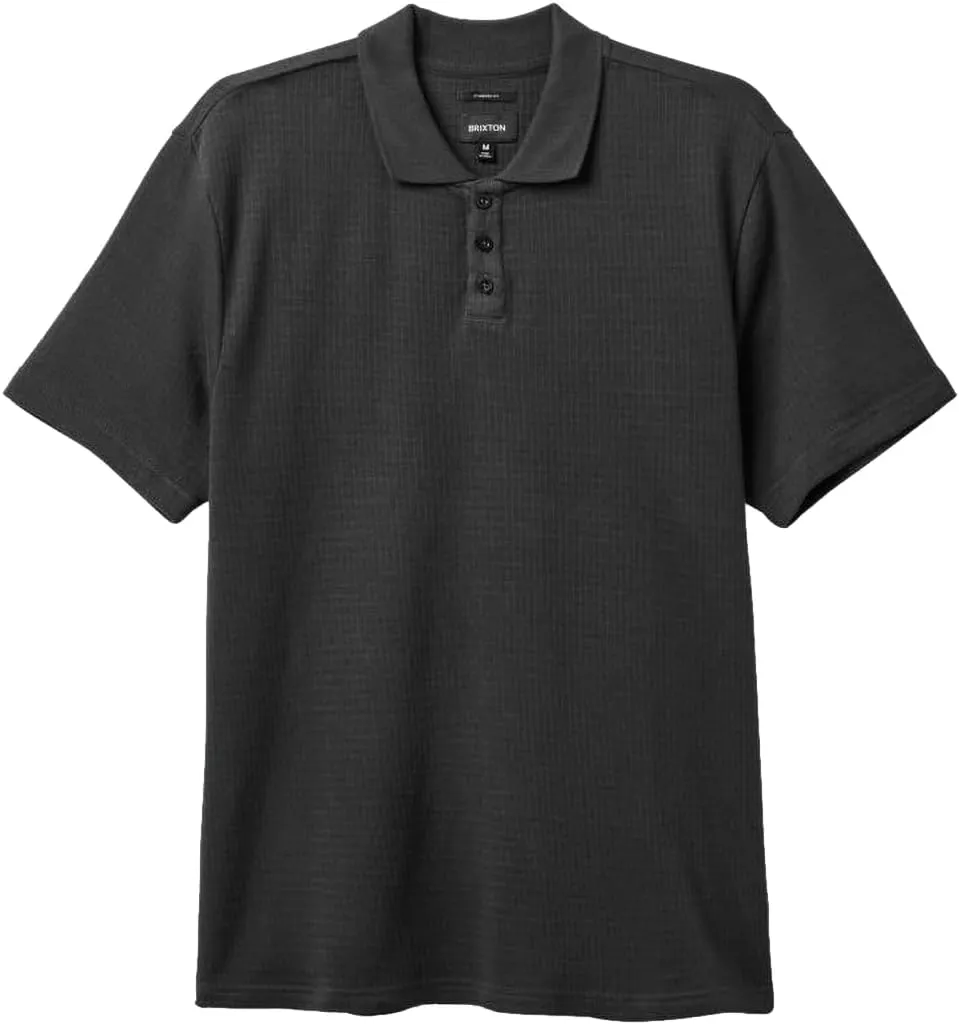 Brixton Waffle Polo Shirt, PARENT