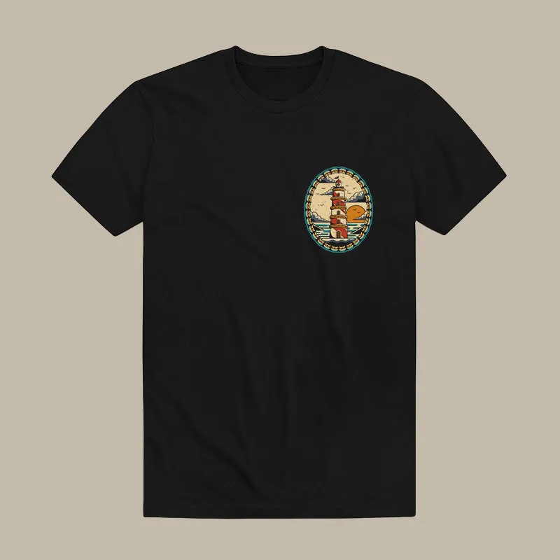 Calm Seas Never Make Good Sailors Printed Men's T-shirt