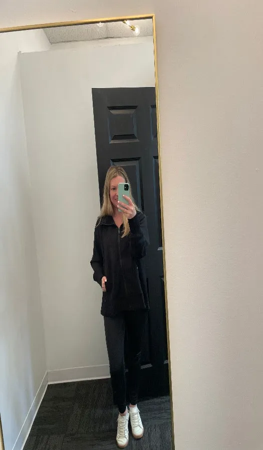 Cameron Black Full Zip