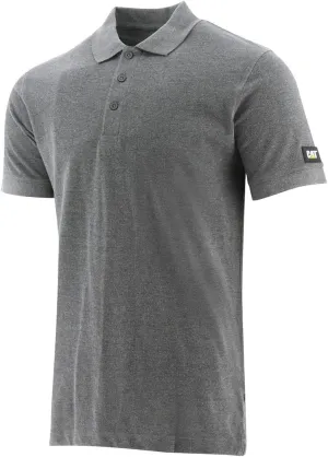CAT Caterpillar Essentials Polo Shirt Dark Heather Grey X-Large Dark Heather Grey