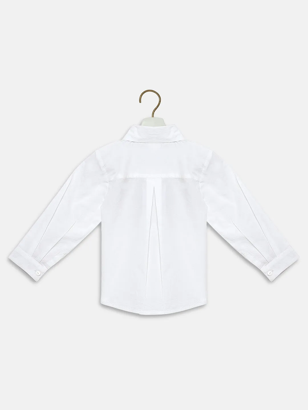 Chic Outfit Set of 3 - Little Leo: Shirt, Trousers and a Bow