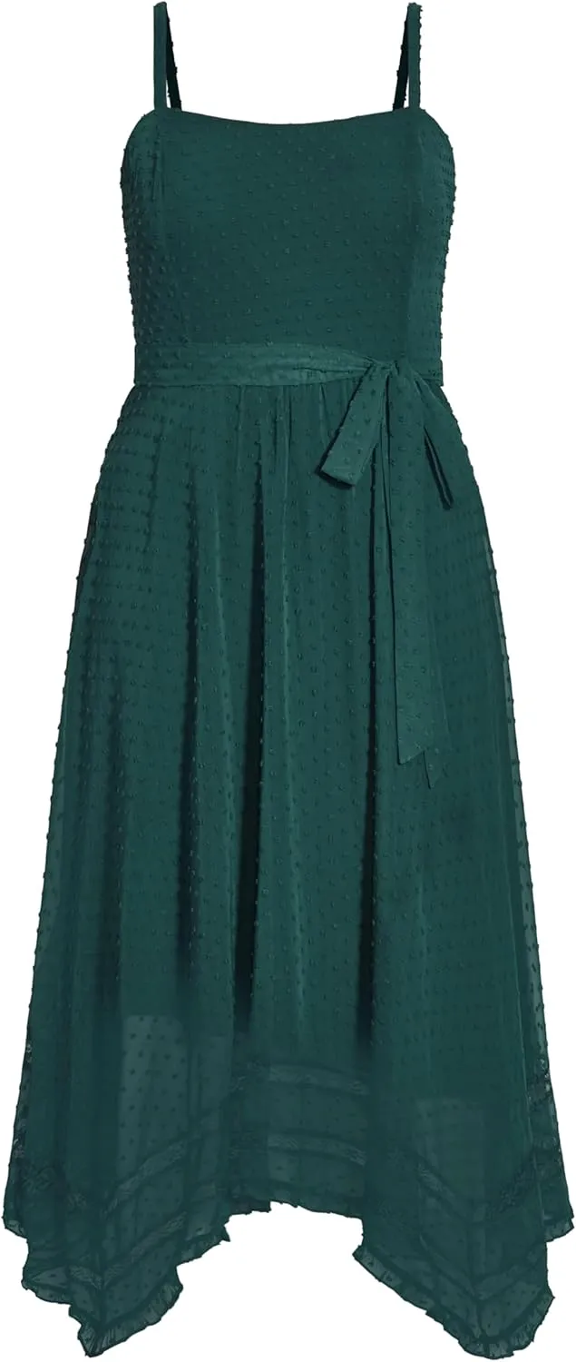 City Chic Women's Plus Size Dress-Flirty Nature