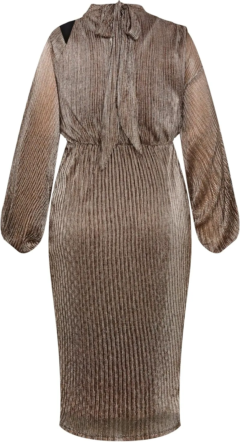 City Chic Women's Plus Size Dress - Jaylee Mesh Midi