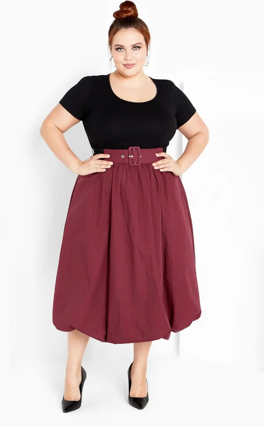 City Chic Women's Plus Size Dress - Paris Days
