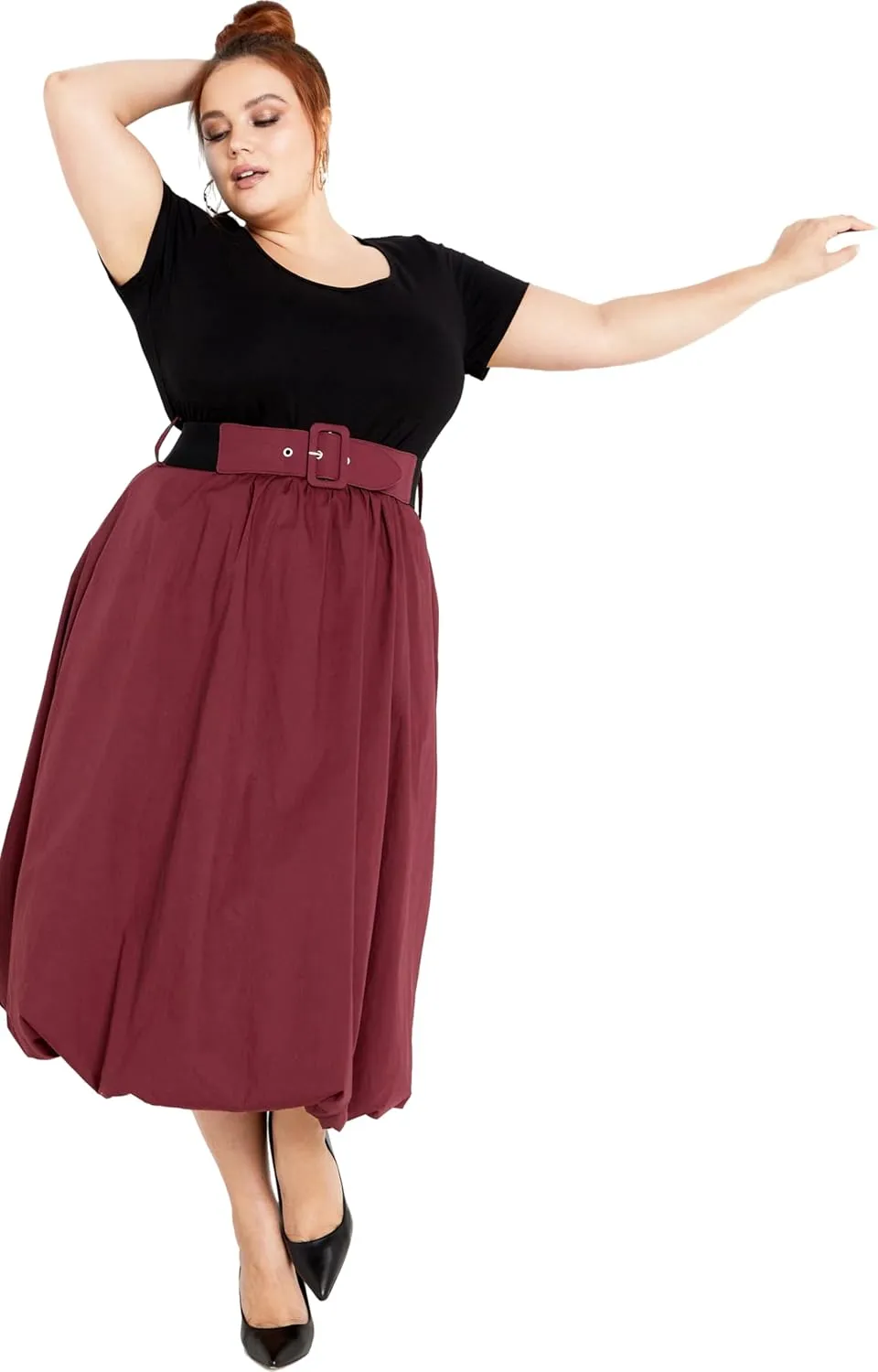 City Chic Women's Plus Size Dress - Paris Days
