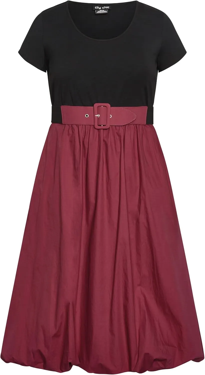 City Chic Women's Plus Size Dress - Paris Days