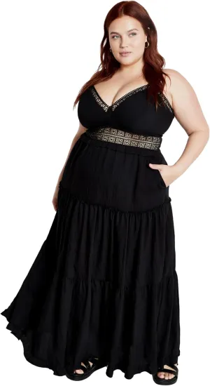 City Chic Women's Plus Size Maxi Dress