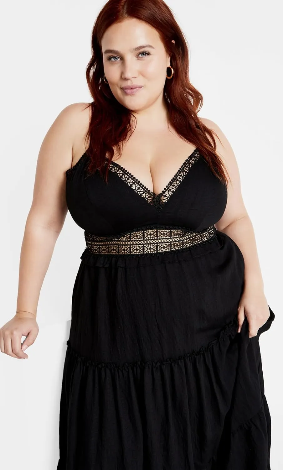 City Chic Women's Plus Size Maxi Dress