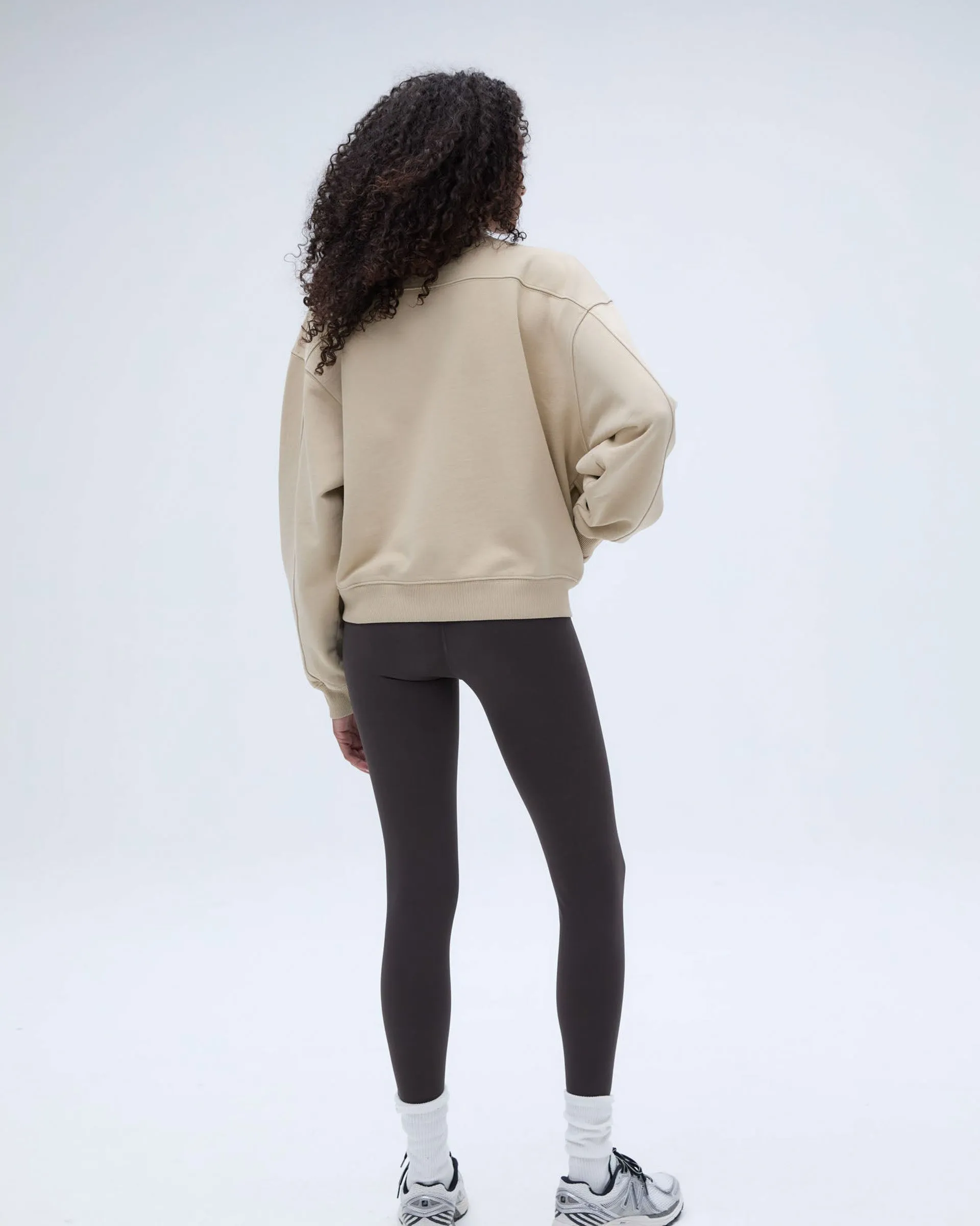 Classics Distressed Full Zip Sweatshirt - Sand