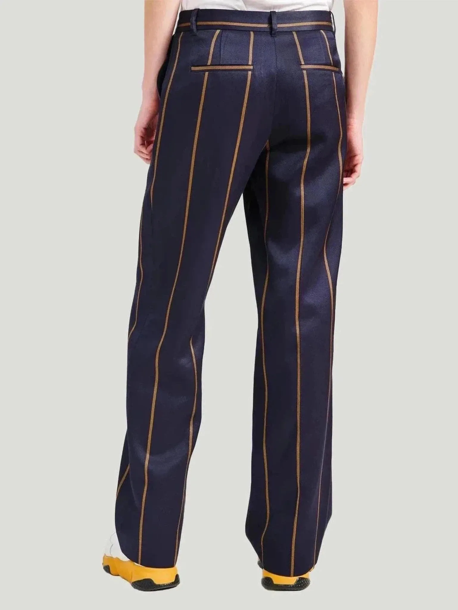 Cop. Copine Navy Blue "Pitar" Pants