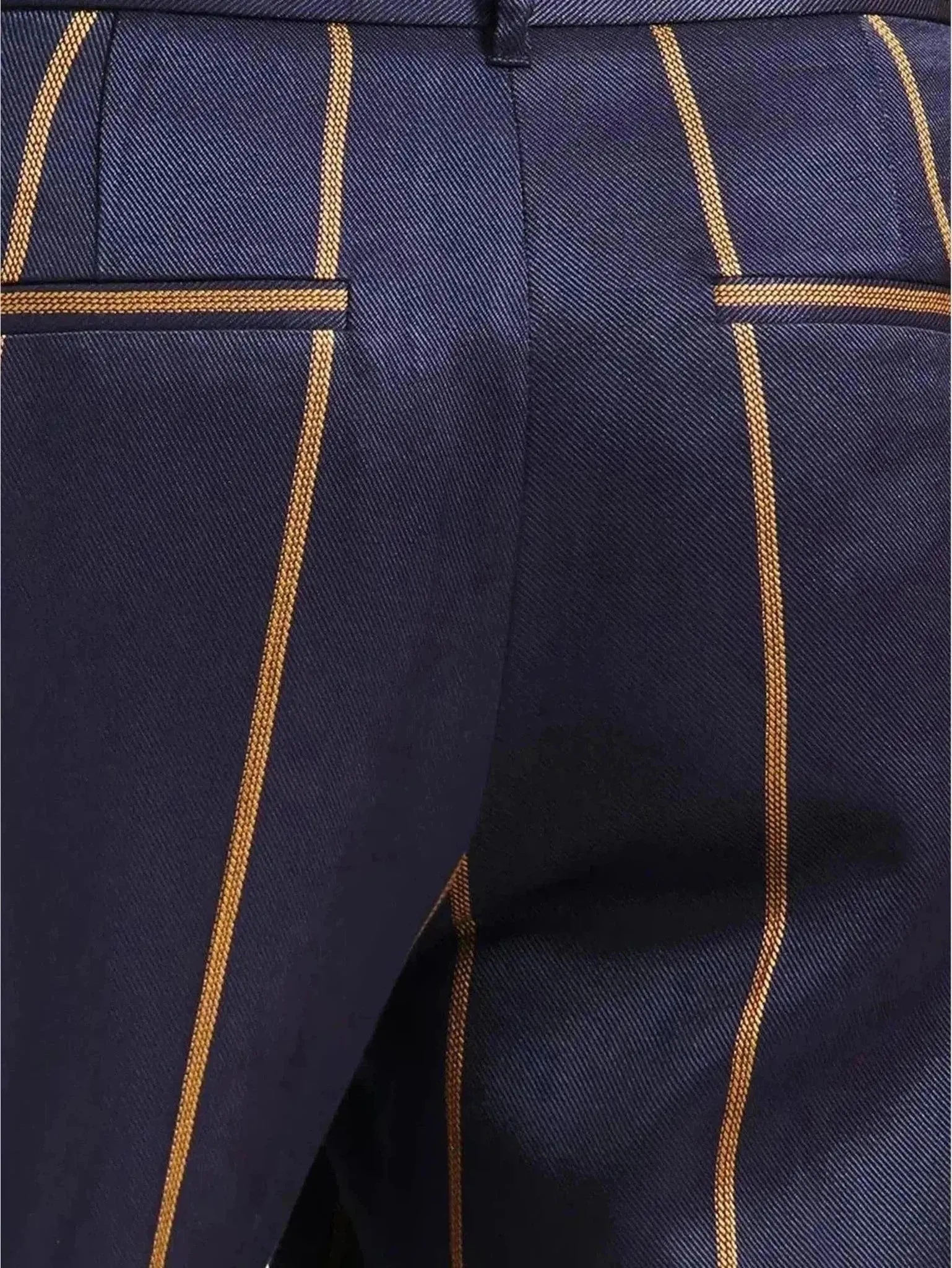 Cop. Copine Navy Blue "Pitar" Pants