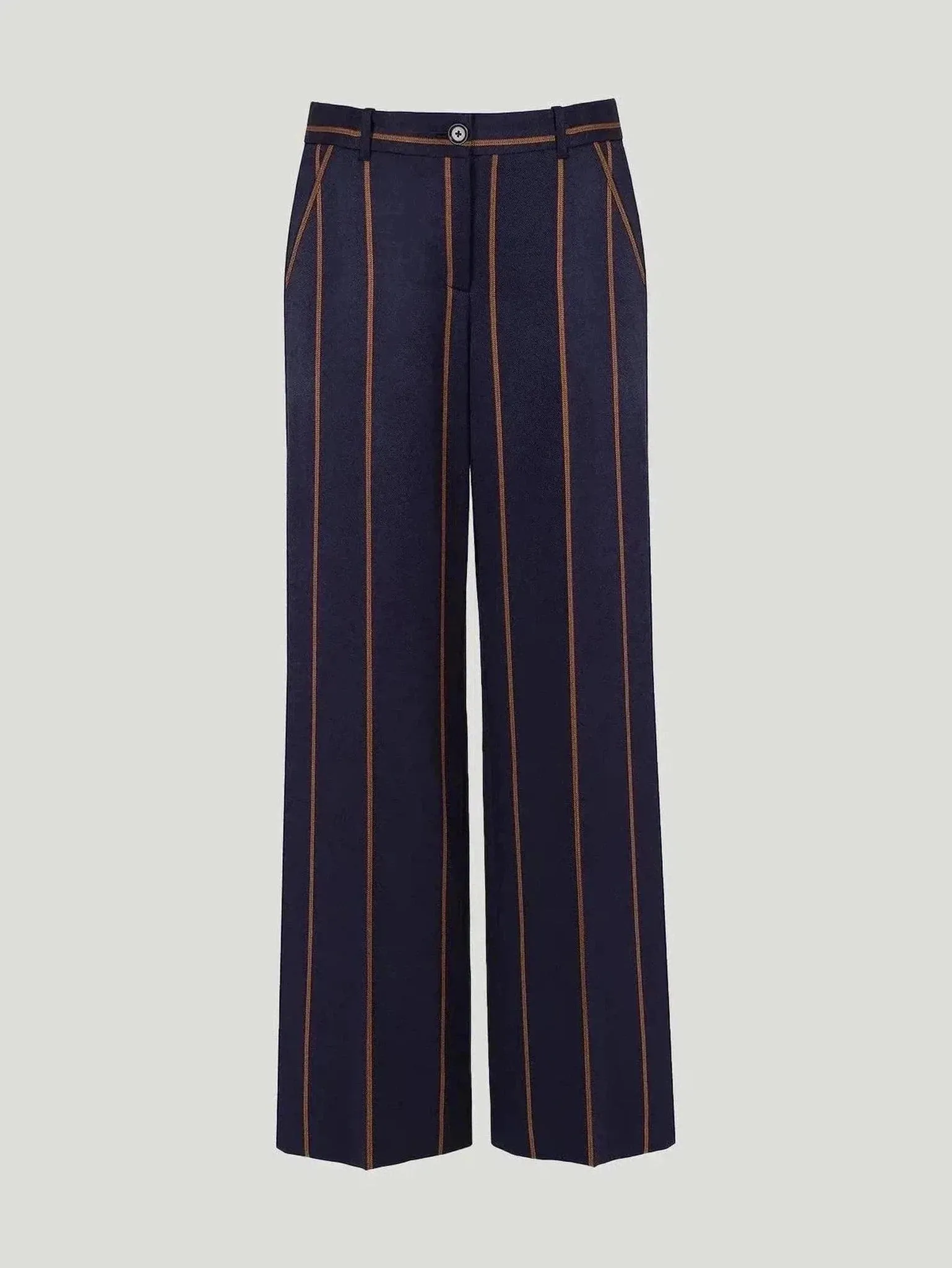 Cop. Copine Navy Blue "Pitar" Pants