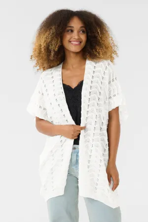 CREAM Raised Seam Knit