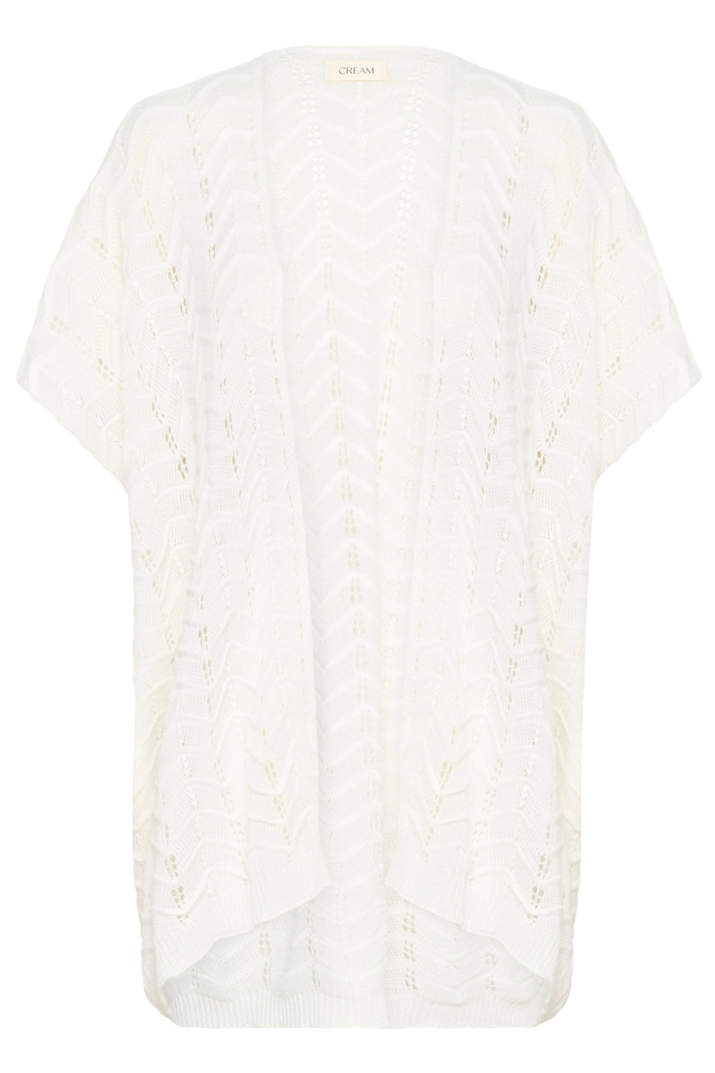 CREAM Raised Seam Knit