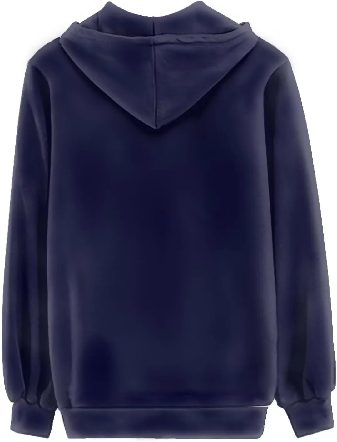 DISNIMO Zip Up Hoodie Women Oversized Y2K Fall Jacket Streetwear Sweatshirts XS-5XL