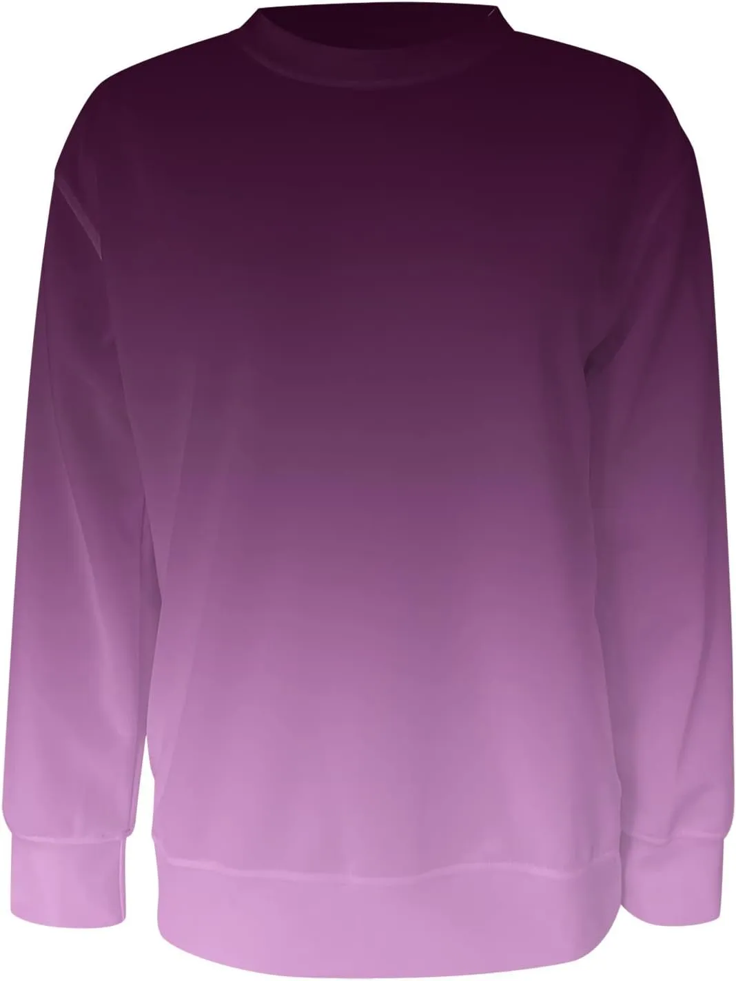 Fall Sweatshirts for Women Trendy, Womens Casual Crewneck Sweatshirts Long Sleeve Cute Tunic Tops Loose Fitting Pullover Top