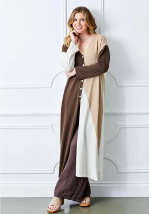 Fari 3 Color Long Cardigan