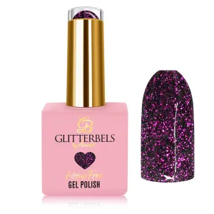 Glitterbels Hema Free Gel Polish Rock Chick Collection FAN GIRL .27 OZ.