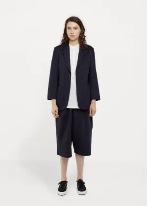 Glossy Sweat Long Jacket