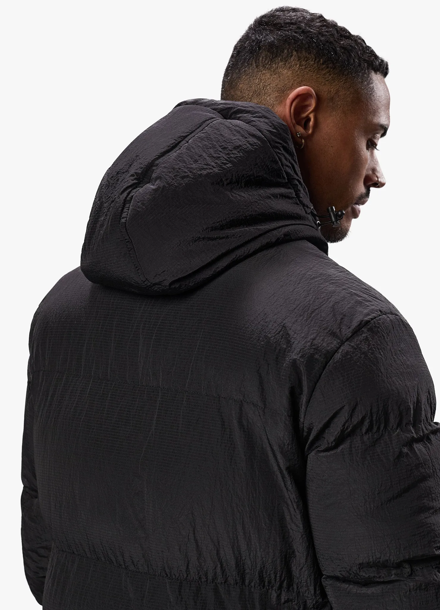 Gym King Elevate Puffer Jacket - Black