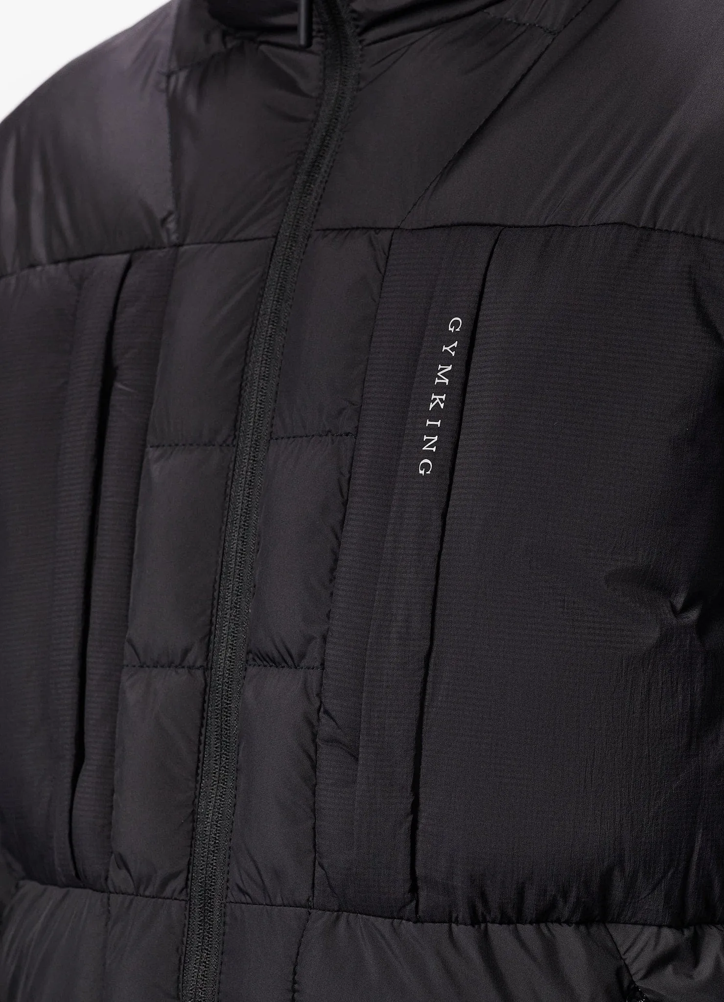Gym King Synergy Puffer Jacket - Black
