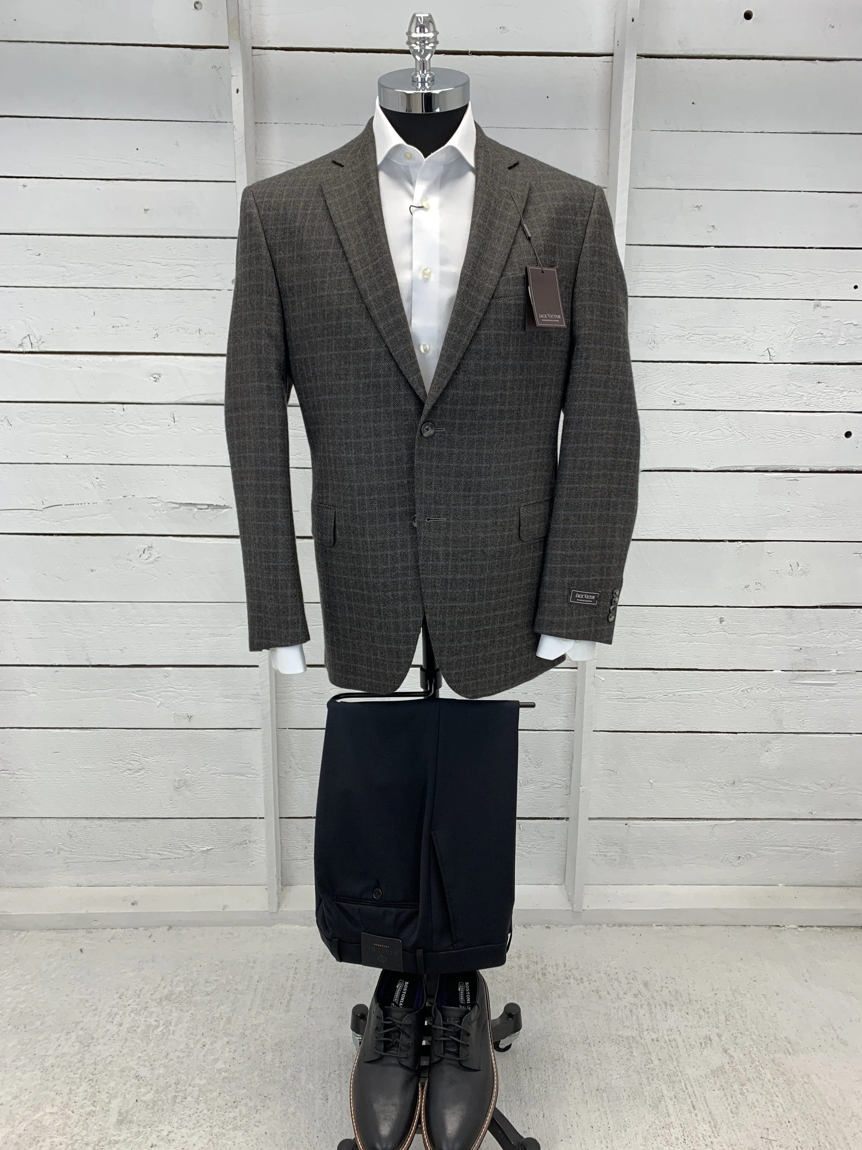 Heather Brown Sport Jacket - Vince - 132003