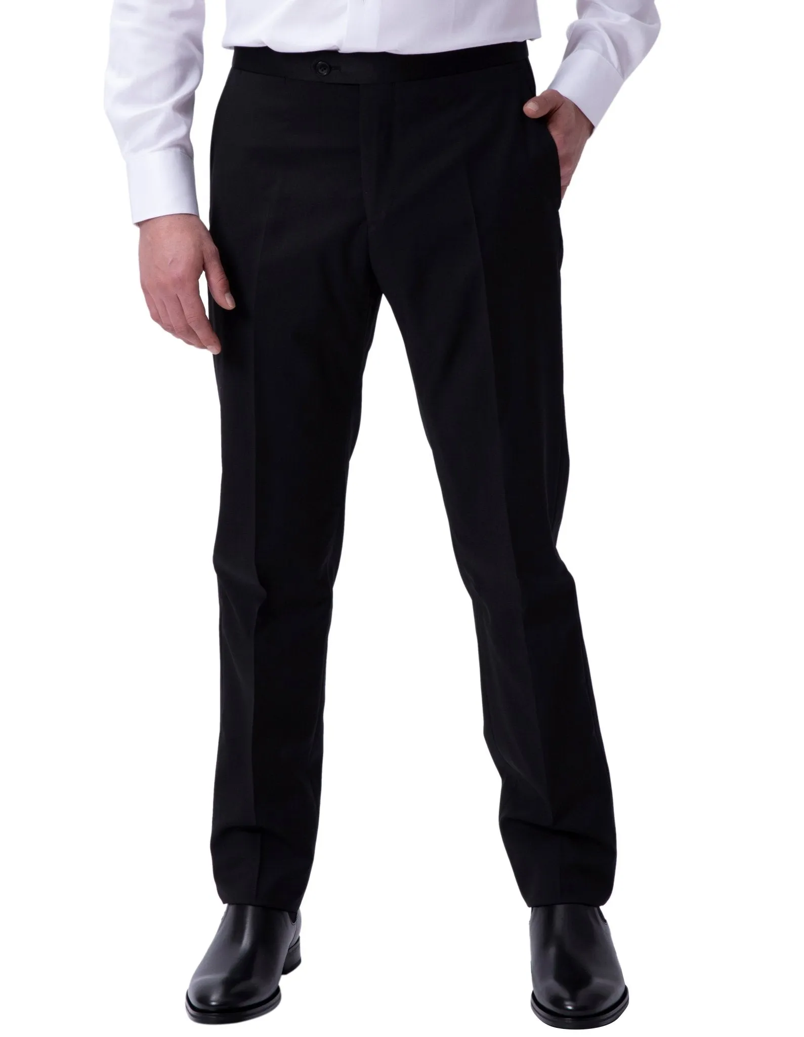 HENRY SARTORIAL Peak Collar Dinner Suit BLACK REG