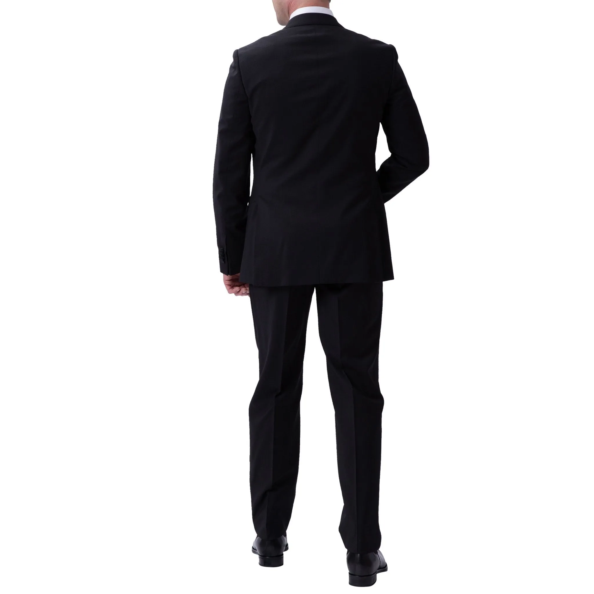 HENRY SARTORIAL Peak Collar Dinner Suit BLACK REG