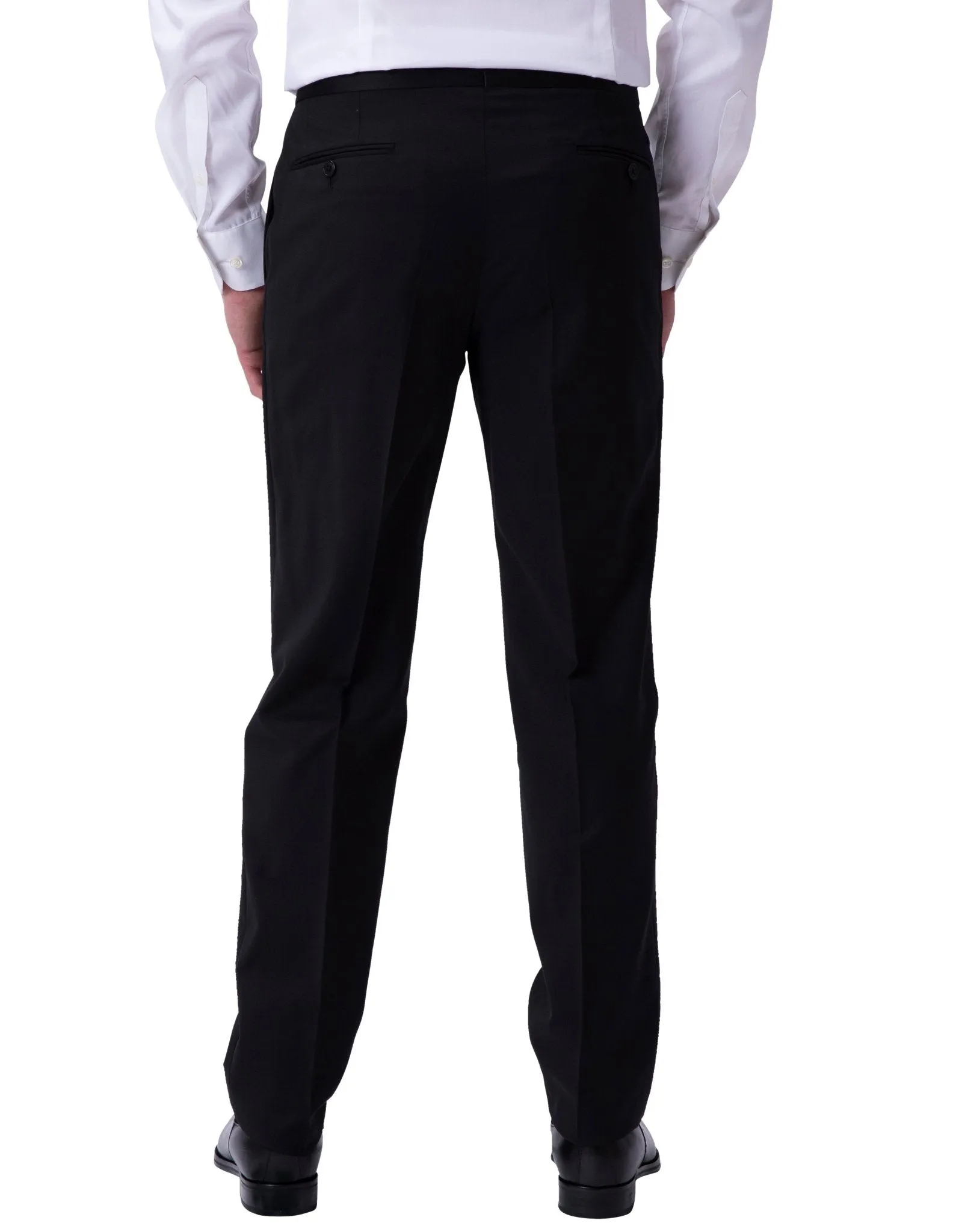 HENRY SARTORIAL Peak Collar Dinner Suit BLACK REG