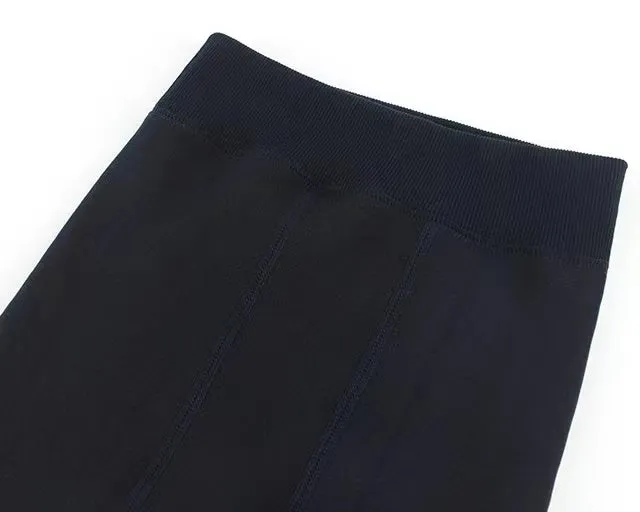 High Waist & Elastic Thicken Fleece Thermal Leggings