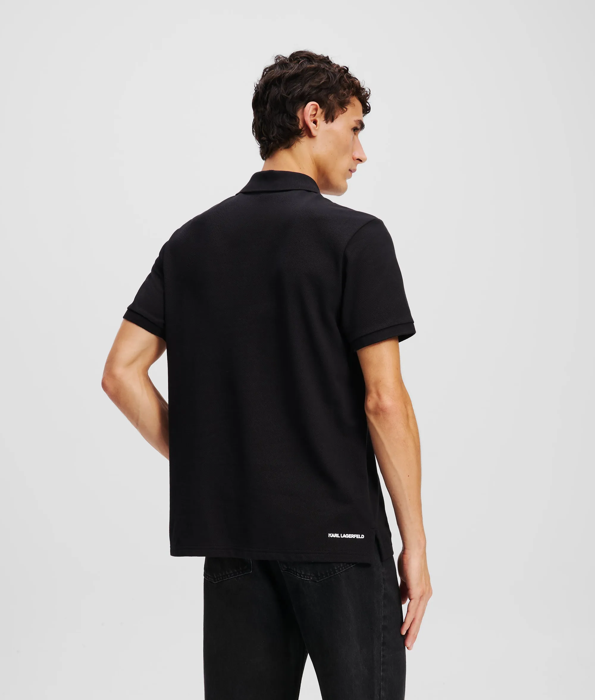IKON EMBROIDERED PATCH POLO