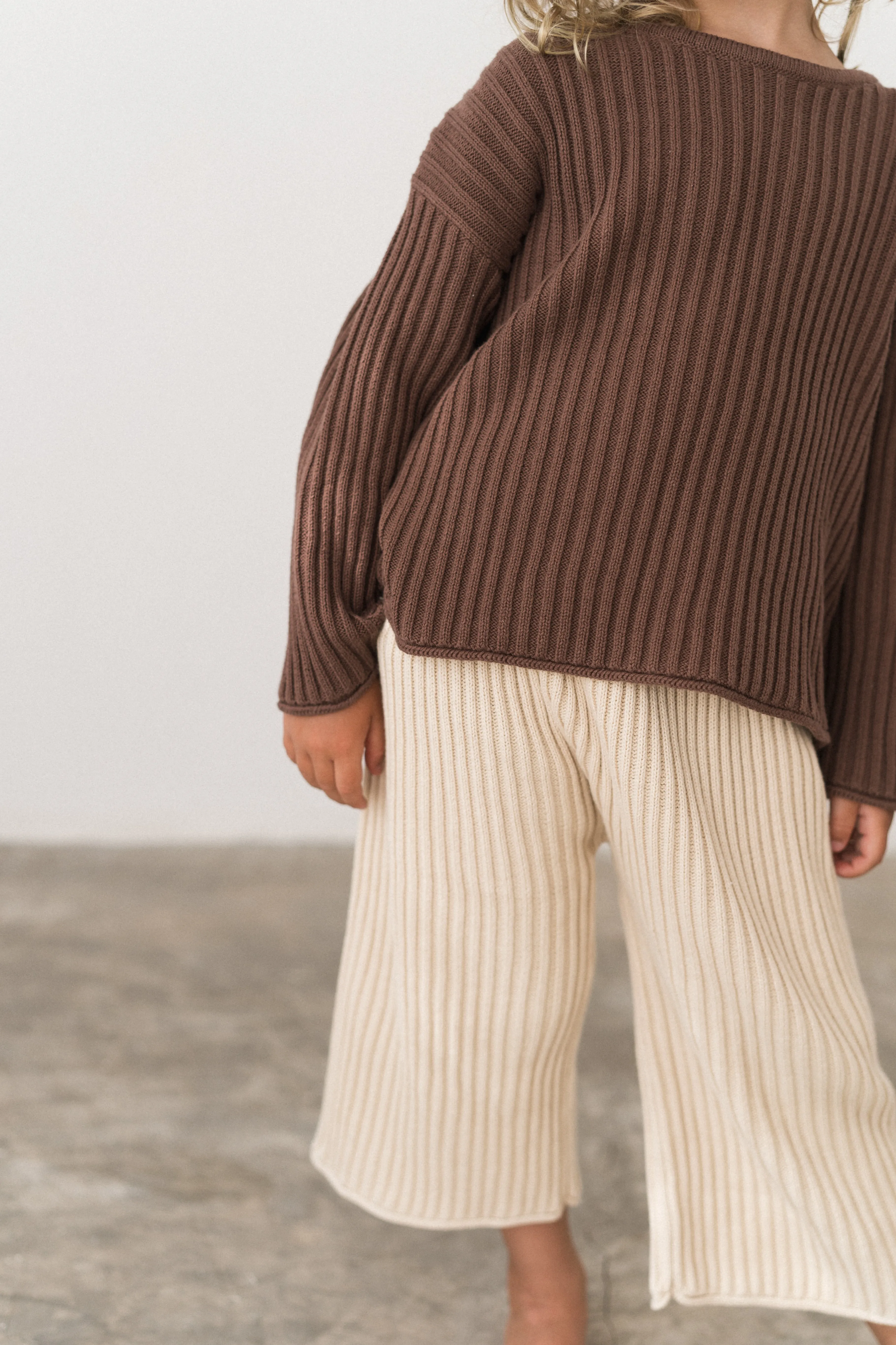Illoura The Label Essential Knit Jumper Cocoa