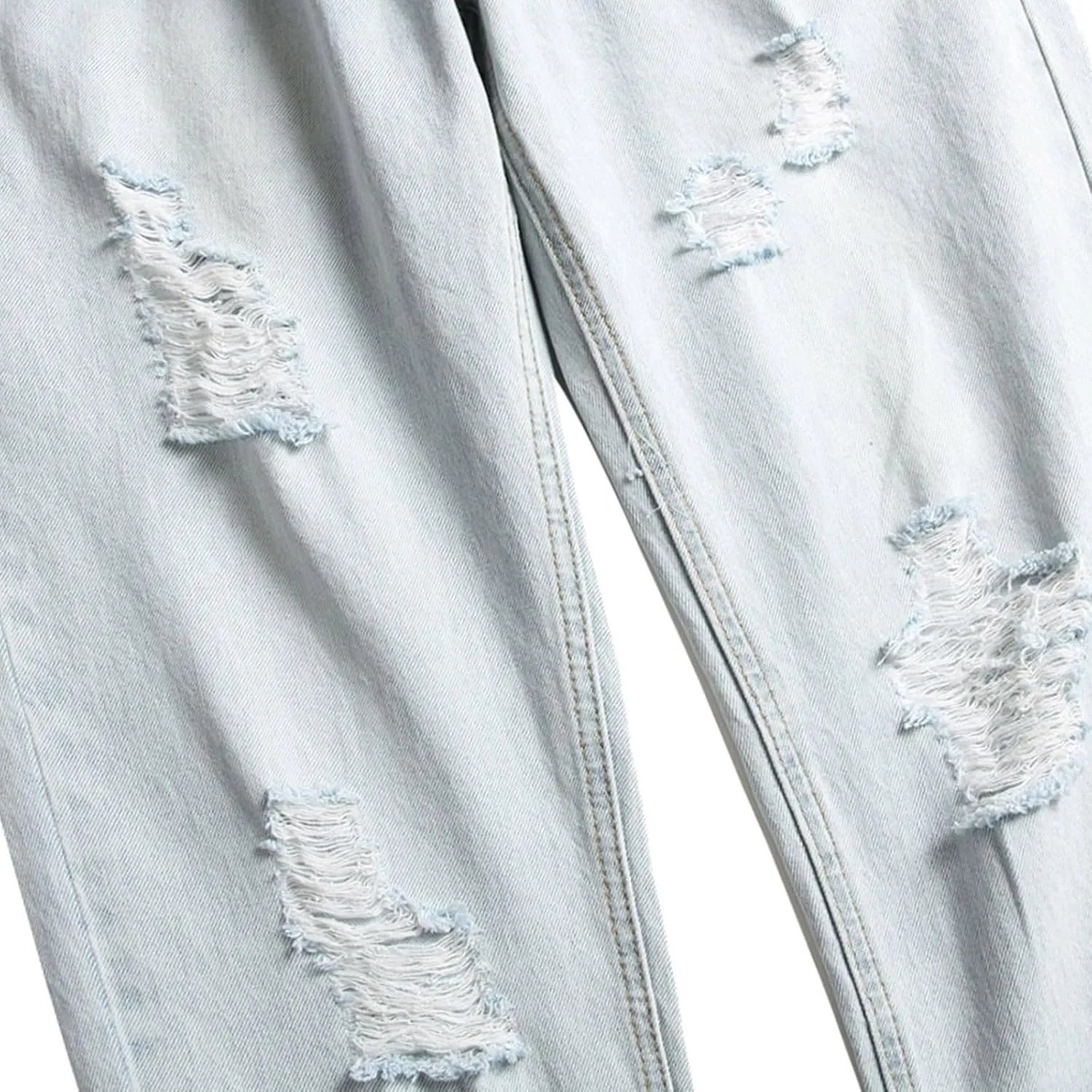Jeans Men Trousers Casual Pants with Pockets Men Chino Pants Slim Fit Stretch Bodycon Trousers Casual Kitchen Pants